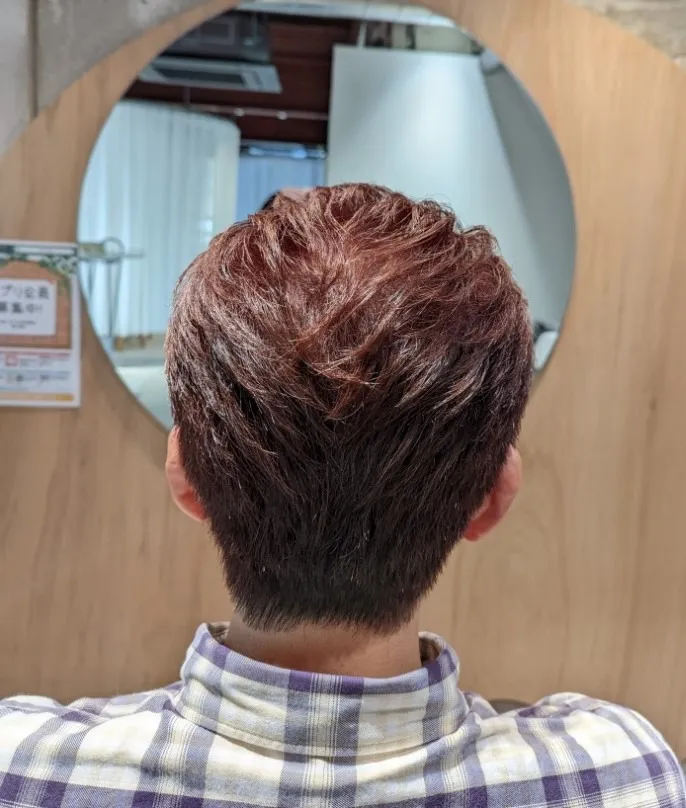 メンズカラー&パーマ